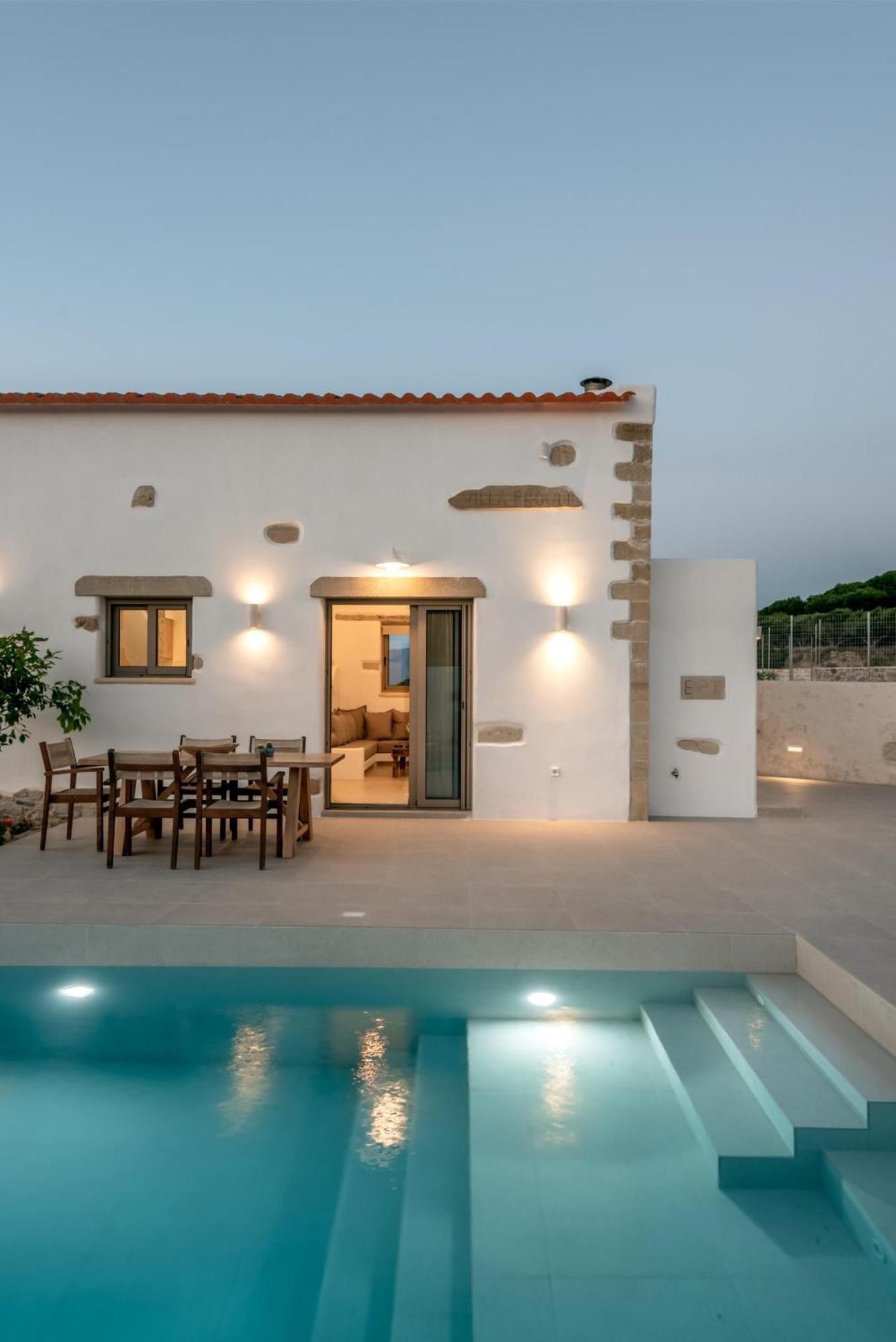 Villa Froudi Near Falaserna Beach Кісамос Екстер'єр фото